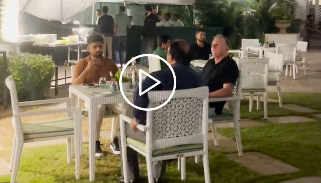 [Watch] Pakistan's Maiden Team Dinner In Bangalore Ahead Of Australia Clash